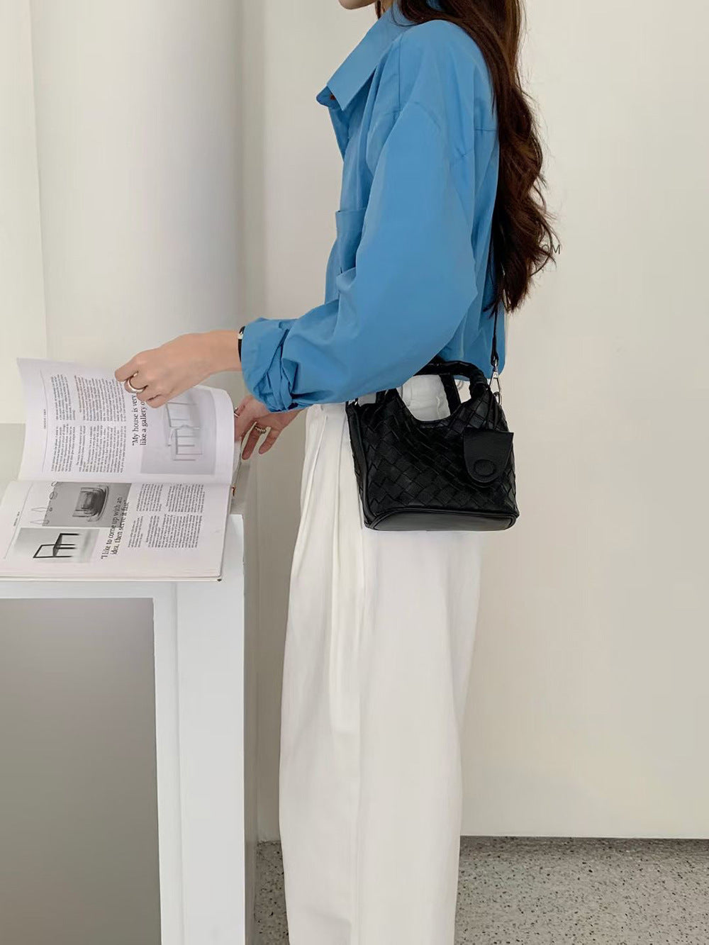 Fashionable and high-end casual tote bag - 2026 new trendy handbag, exquisite and versatile crossbody bag