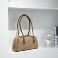 Autum suede baguette bag casual bowling underarm bag women's fashioneasiest for match shoulder bag boston satchel bag