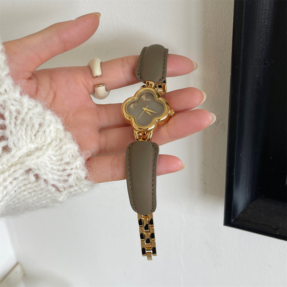 four-leaf clover accessible luxury belt women's watch medieval chain high-end bracelet watch