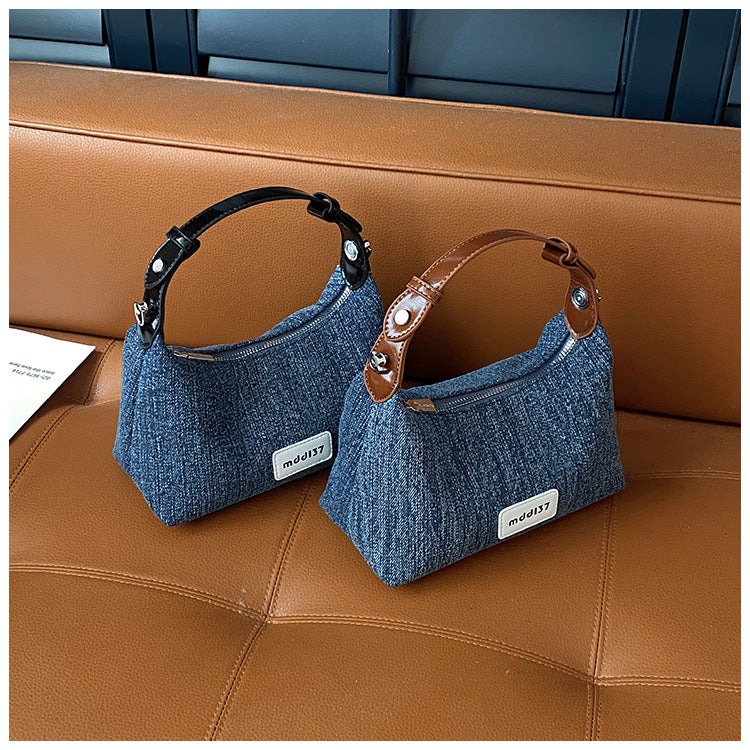 Exquisite and trendy denim bag for women - 2026 new fashionable versatile crossbody bag, perfect for everyday use