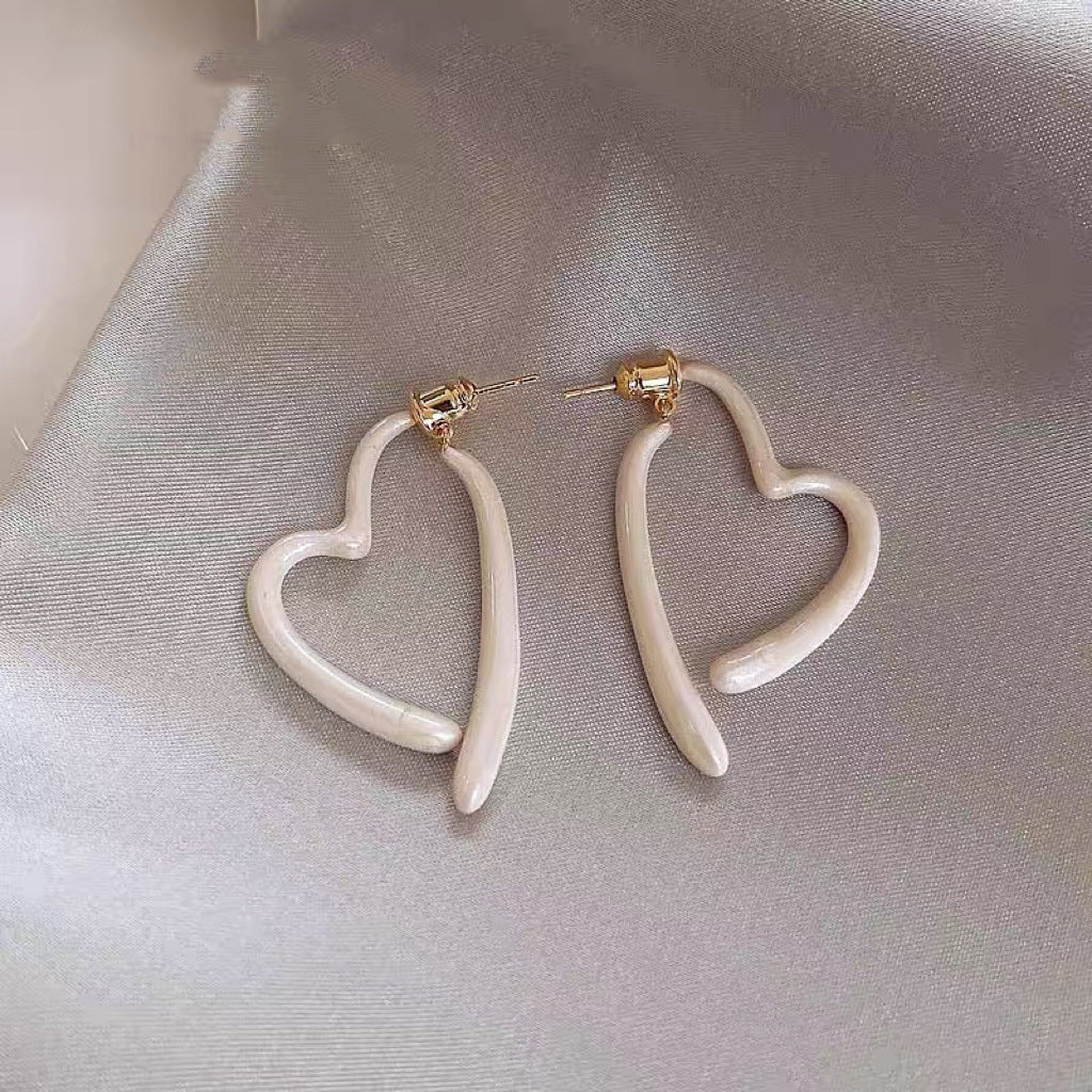 Real gold electroplated silver needle pearl flower earrings fashionelegant earrings accessible luxuryclassy earrings