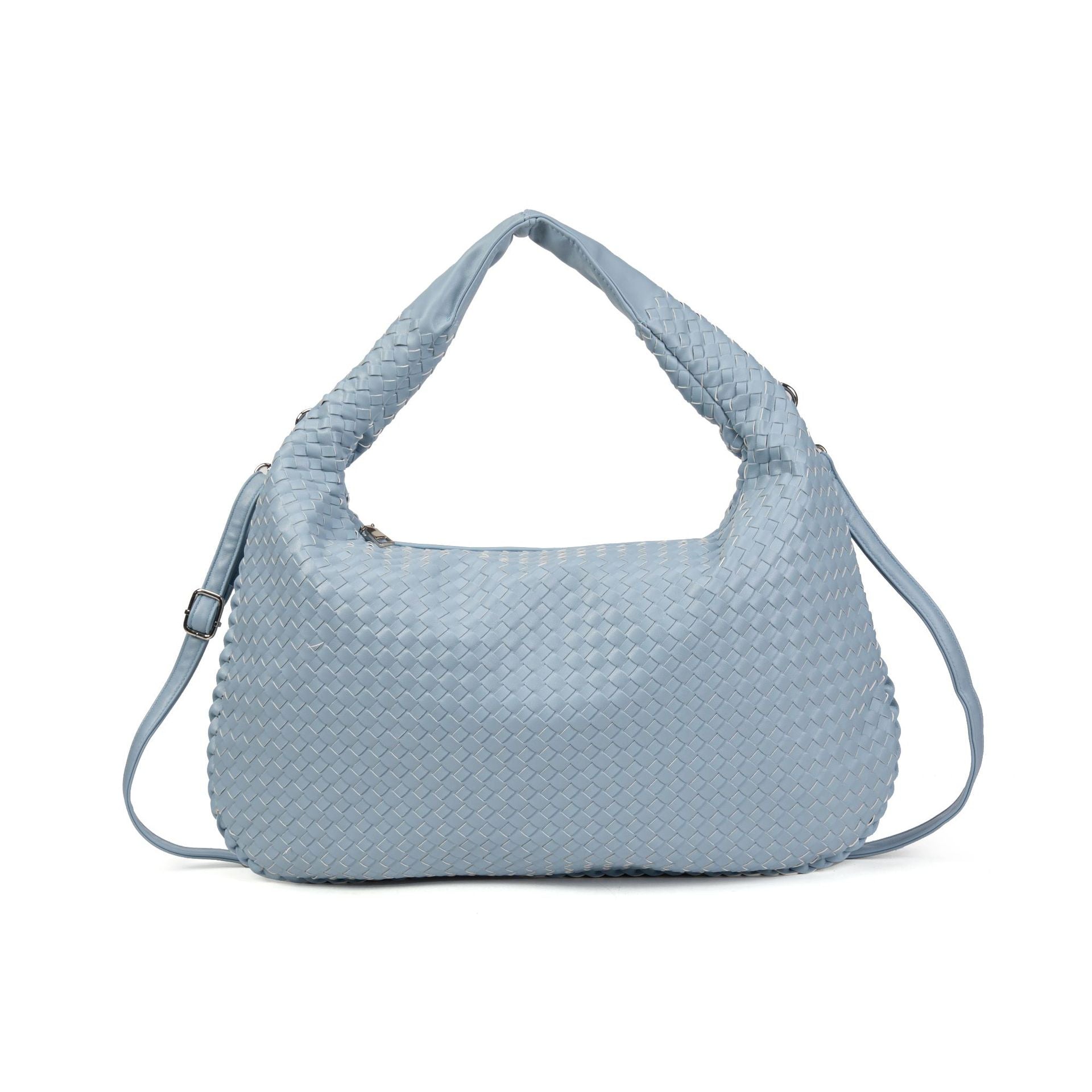 Woven knotted croissant bag 2026 new premium underarm bag soft leather commuter tote for women
