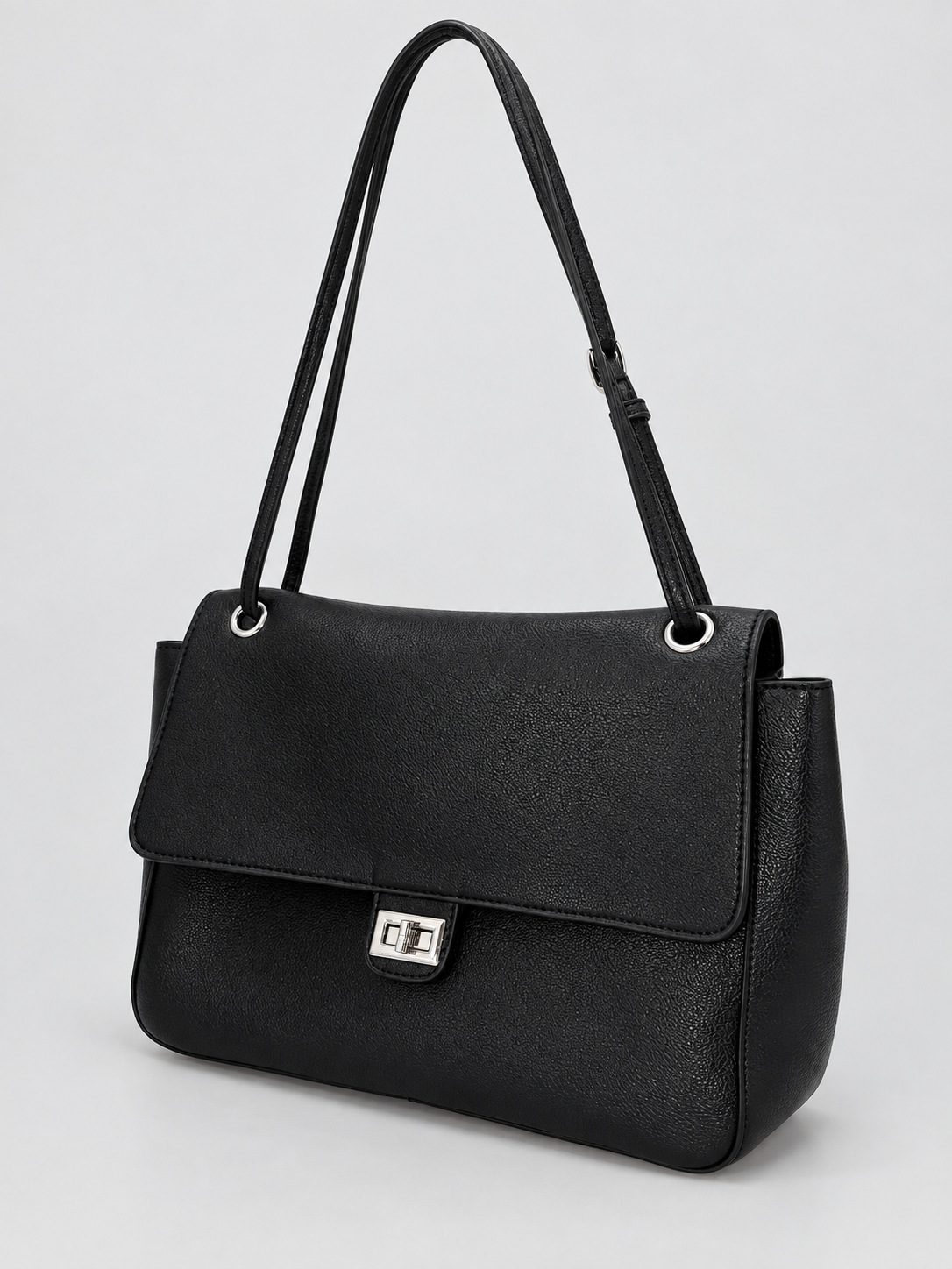 VVISAY Vintage Lock Shoulder Bag detail 7